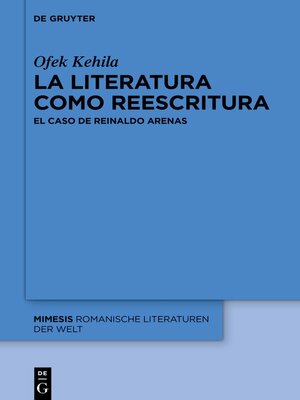 cover image of La literatura como reescritura